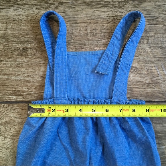 Vintage Baby Boys Carters Overalls Romper - Picture 3 of 5